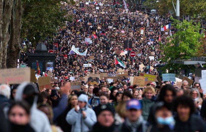"Gen-Z"-Demo in München: Polizei sieht keine konkrete Gefahr.<span class='image-autor'>Marcus Golejewski/dpa</span>