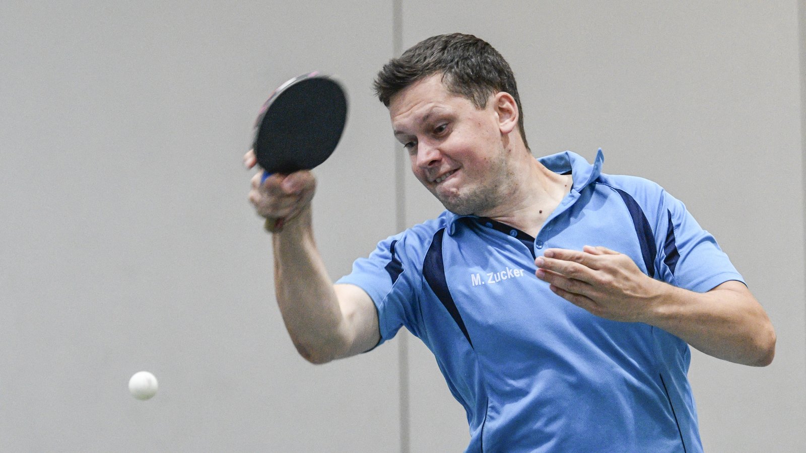 Michael Zucker gewinnt seine beiden Einzelduelle, muss sich mit dem TSV Kleinglattbach aber trotzdem geschlagen geben. Foto: Archiv/Leitner