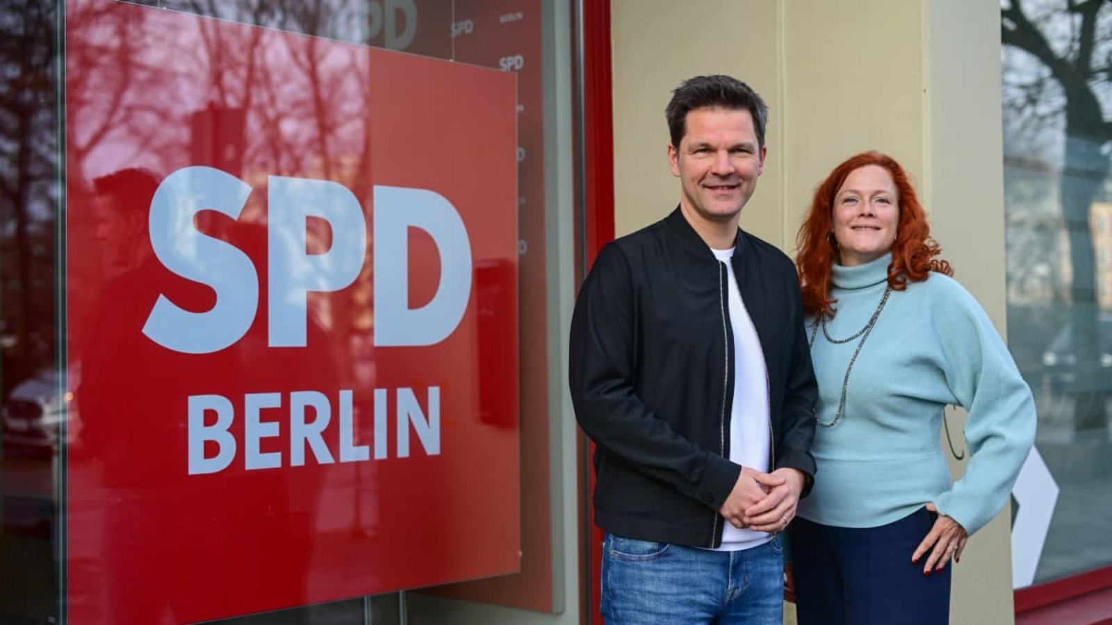 Die beiden Vorsitzenden der Berliner SPD, Bettina König und Steffen Krach.Sebastian Gollnow/dpa Die beiden Vorsitzenden der Berliner SPD, Bettina König und Steffen Krach.Sebastian Gollnow/dpa