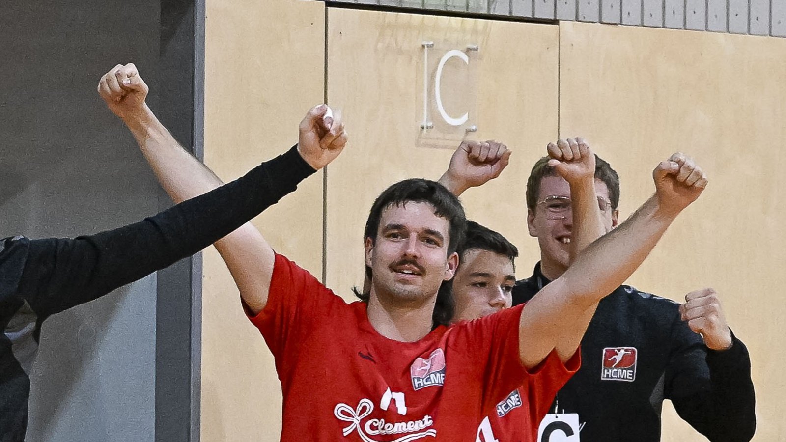 Jede Menge Grund zum Jubeln hatten Felix Langjahr (2. von links) und seine Teamkollegen. Archivfoto: Leitner