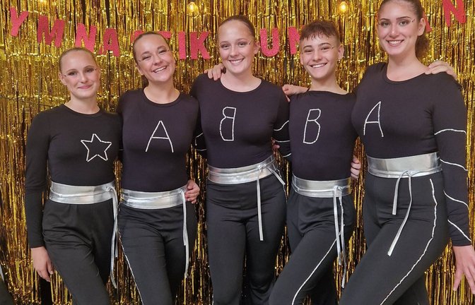 Eine neue Choreographie haben die Fourteens beim Deutschland-Cup präsentiert. <span class='image-autor'>Foto: privat</span>