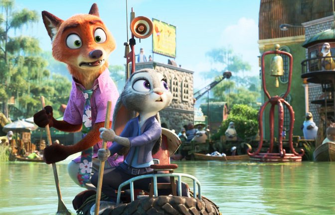 Häsin Judy und Fuchs Nick ermitteln in den Sümpfen vor den Toren der Stadt.<span class='image-autor'>Foto: © Disney</span>