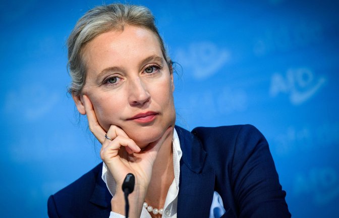 Alice Weidel soll Kanzlerkandidatin der AfD werden.<span class='image-autor'>Foto: dpa/Bernd von Jutrczenka</span>