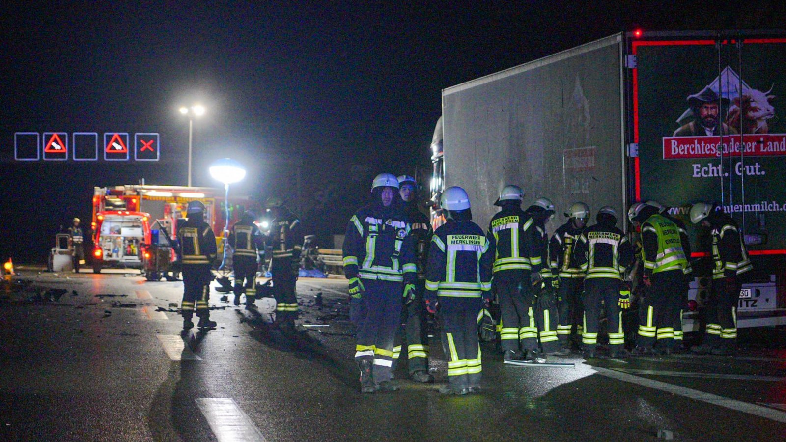 ...einen schweren Unfall. Ein Autofahrer hat wohl...Foto: 7aktuell.de/ 7aktuell