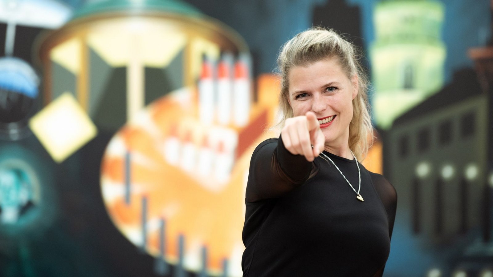 Hier geht’s zur Kunst: Sara Dahme übernimmt beim Galerienrundgang Art Alarm in Stuttgart ( 18. und 19. April) eine TourFoto: Gerald Ulmann