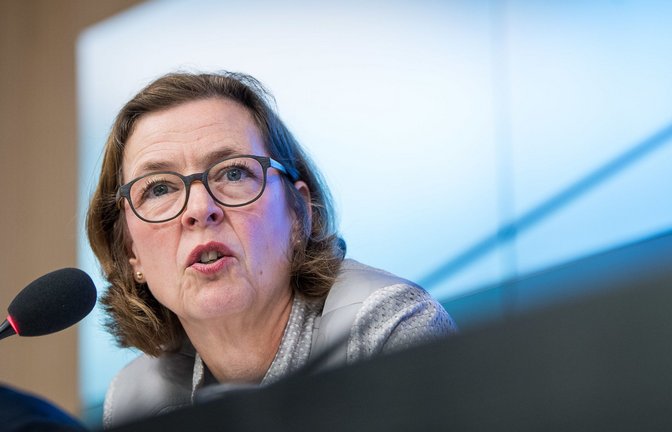Beate Bube, Präsidentin des Landesamts für Verfassungsschutz<span class='image-autor'>Foto: dpa/Sebastian Gollnow</span>