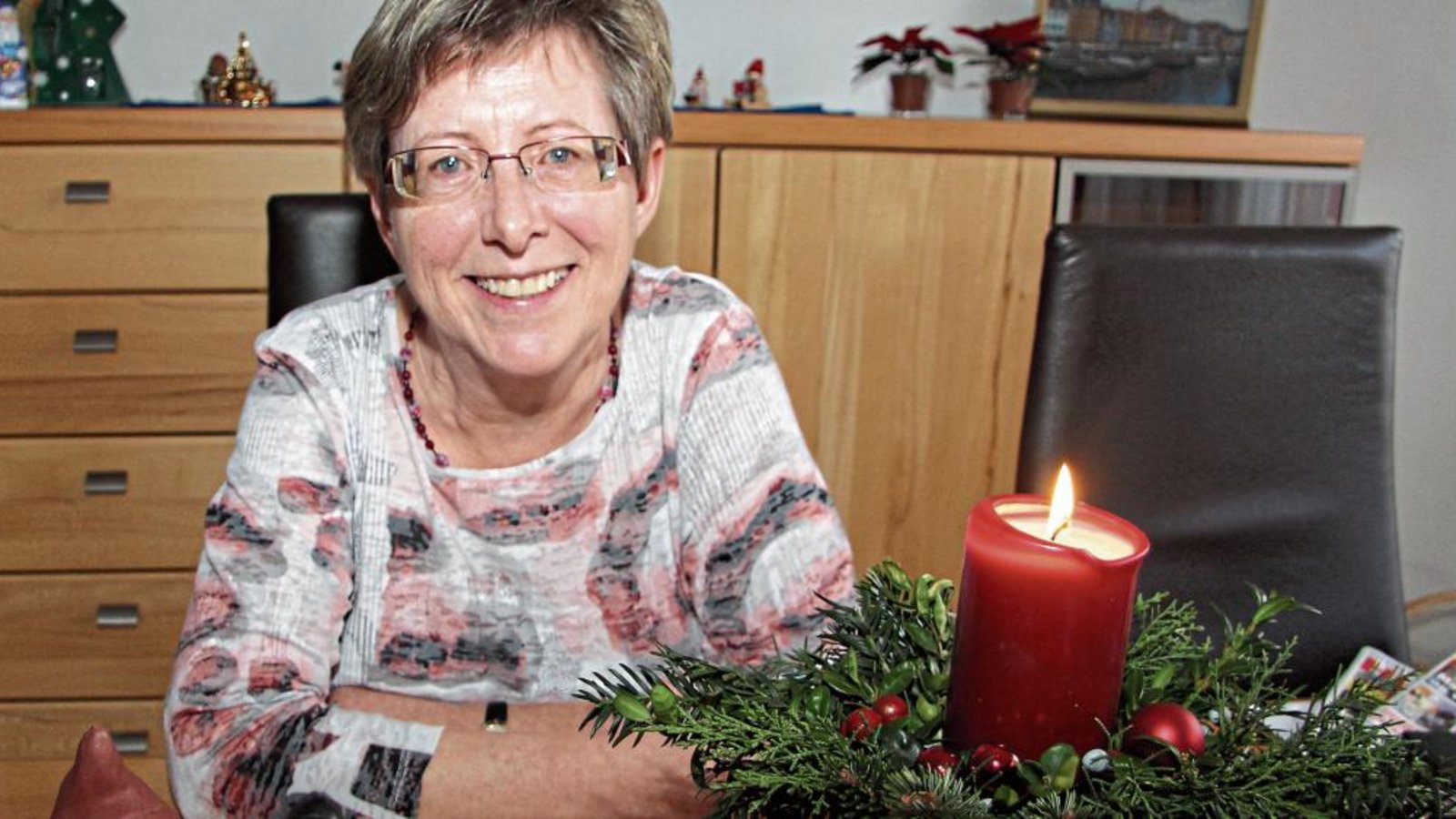Mona Wamser aus Sachsenheim erzählt von Weihnachten in Dänemark. Foto: Gergen Mona Wamser aus Sachsenheim erzählt von Weihnachten in Dänemark. Foto: Gergen