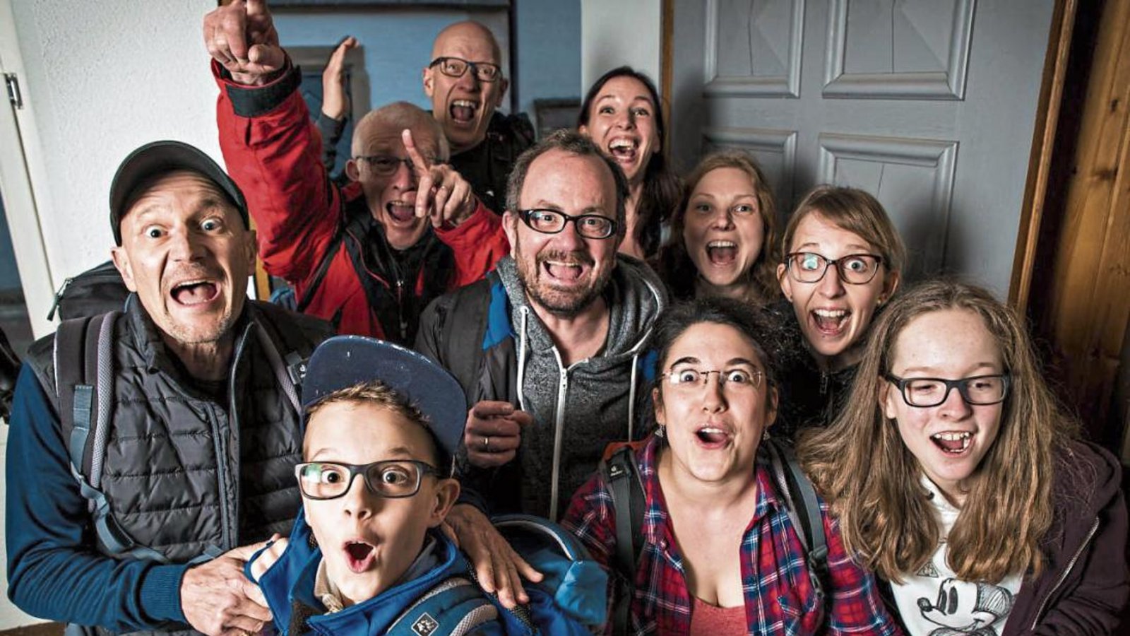 „Das Haus“ haben die Schauspieler vom Eberdinger Sommertheater selbst entwickelt. Fotos: p