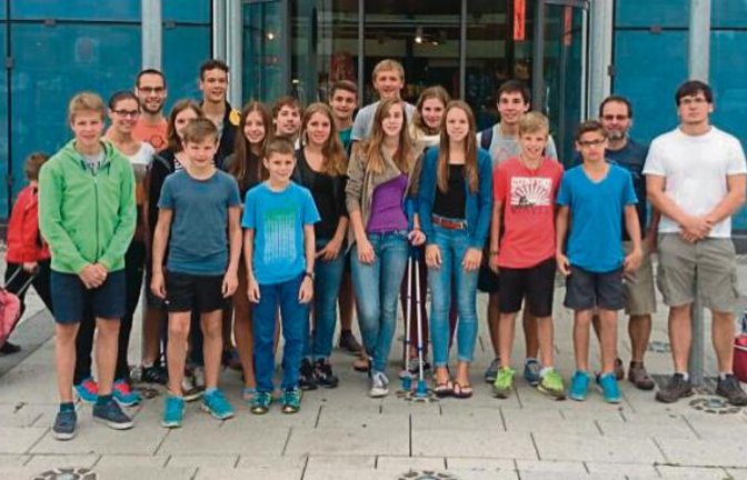 Die Turner bekamen bei ihrer Jugendfreizeit jeden Tag Programm geboten. Foto: p