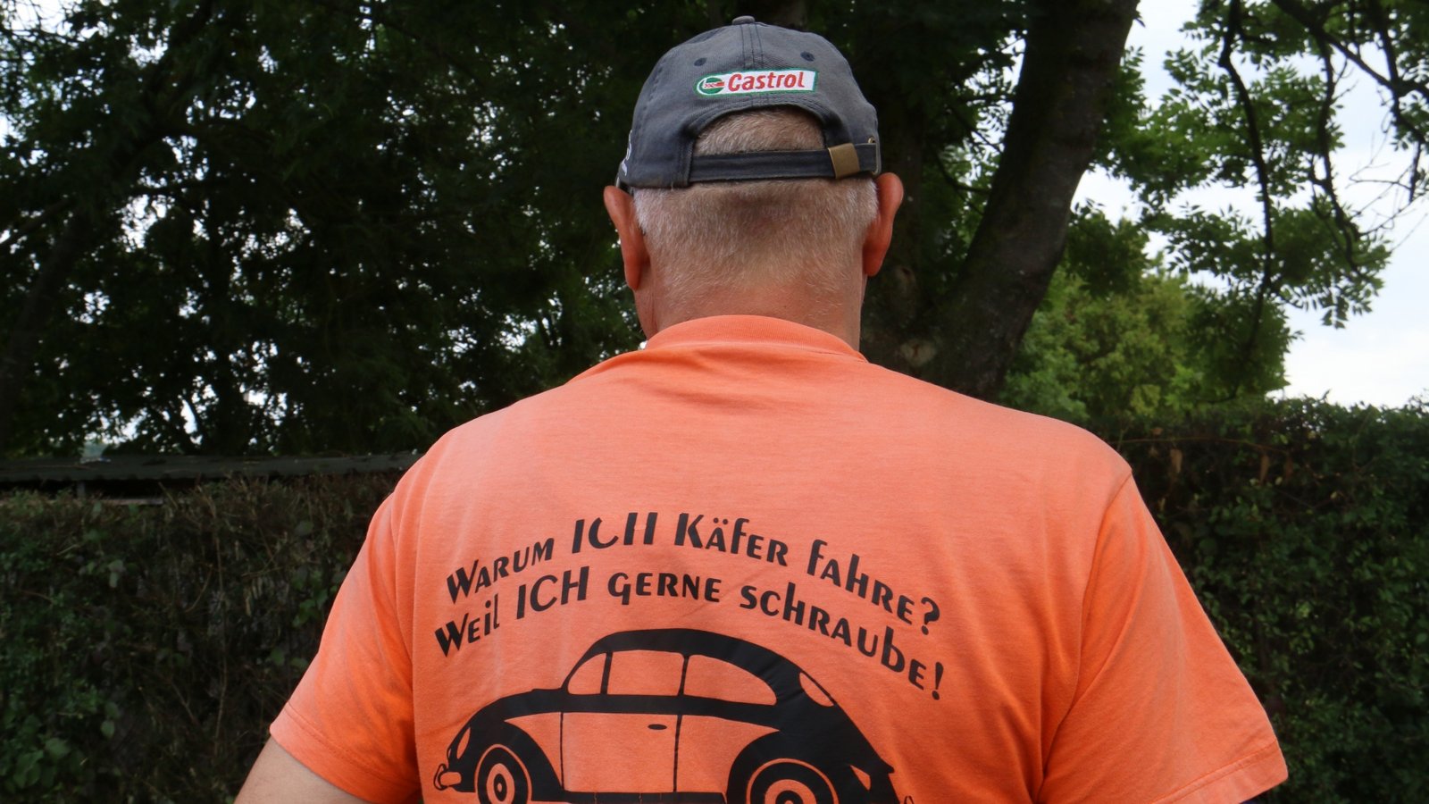 Statement am Rande des Sersheimer Trecker Trecks.  Foto: Rücker