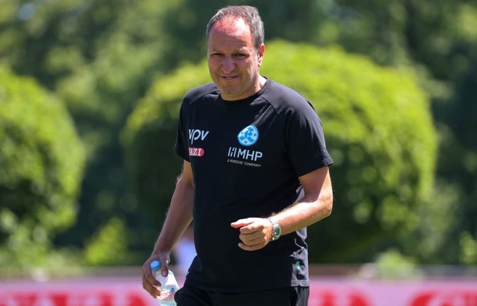 Trainer Holger Bachthaler und die Stuttgarter Kickers wollen wieder ins WFV-Pokal-Finale.<span class='image-autor'>Alexander Keppler</span>