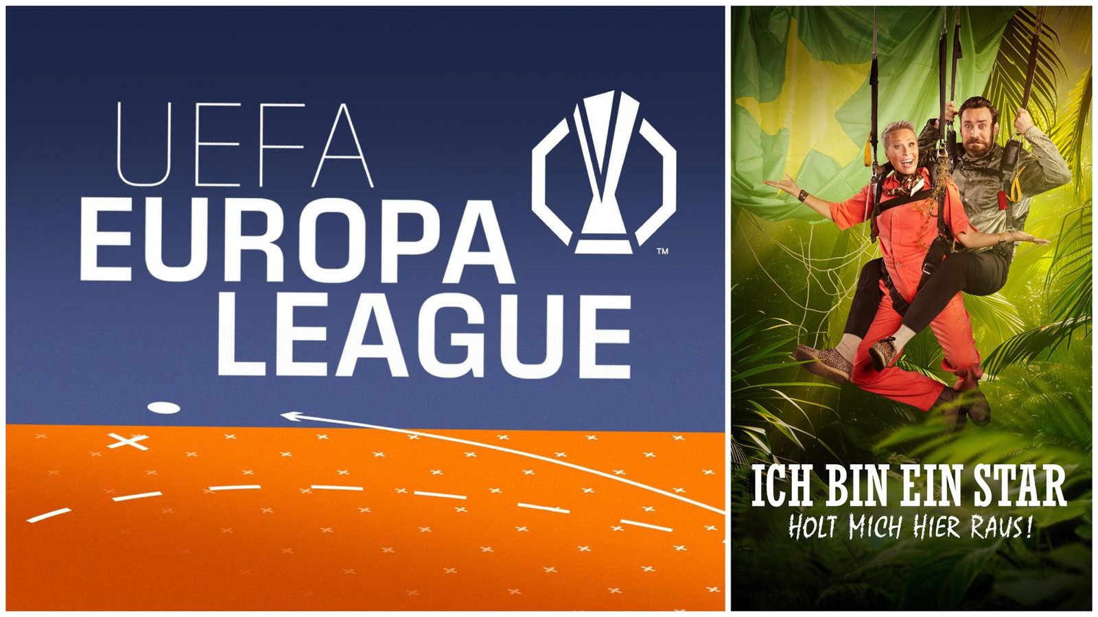 IBES x Eintracht Frankfurt: Dschungel-Fußball-Konferenz bei RTL+.Foto: RTL