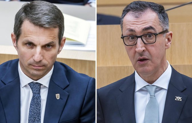 Oppositionsführer Martin Rothweiler (AfD) bezeichnete Ministerpräsident Cem Özdemir (Grüne) als „Illusionskünstler“.<span class='image-autor'>Foto: IMAGO/Arnulf Hettrich</span>