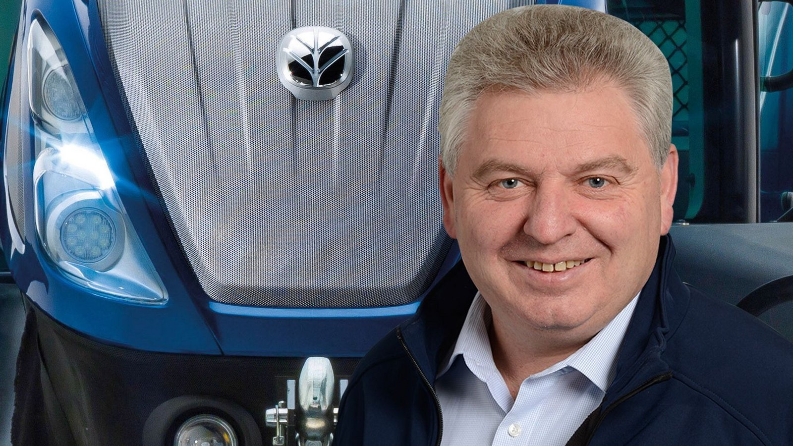 Klaus Senghaas vom Unternehmen New Holland hat einen Traktor mitentwickelt, der Biomethan aus Biogasanlagen tankt.Foto: New Holland /New Holland Klaus Senghaas vom Unternehmen New Holland hat einen Traktor mitentwickelt, der Biomethan aus Biogasanlagen tankt.Foto: New Holland /New Holland