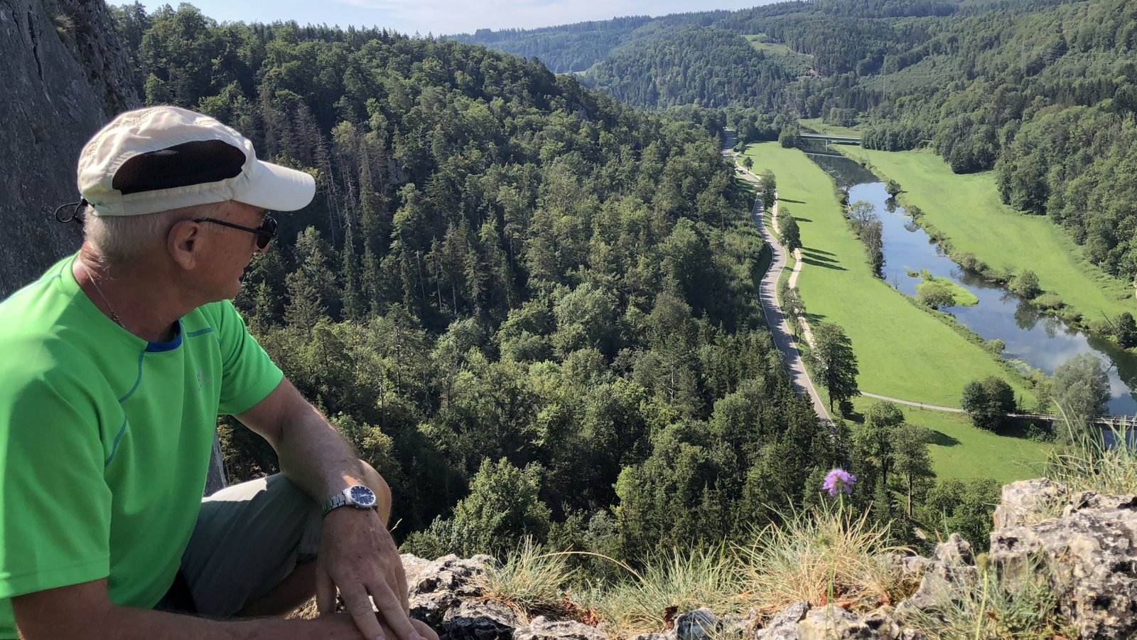 Die Donau schlängelt sich durch die Schwäbische Alb.Foto: Jakob Panitz