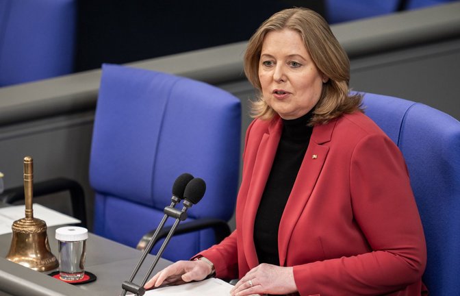 Folgt bei Bärbel Bas der SPD-Vorsitz auf den Posten als Bundestagspräsidentin?<span class='image-autor'>Foto: dpa/Michael Kappeler</span>