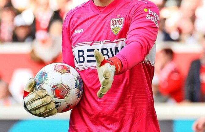Ruhig und sachlich auf dem Platz: VfB-Torhüter Alexander Nübel<span class='image-autor'>Foto: Baumann</span>