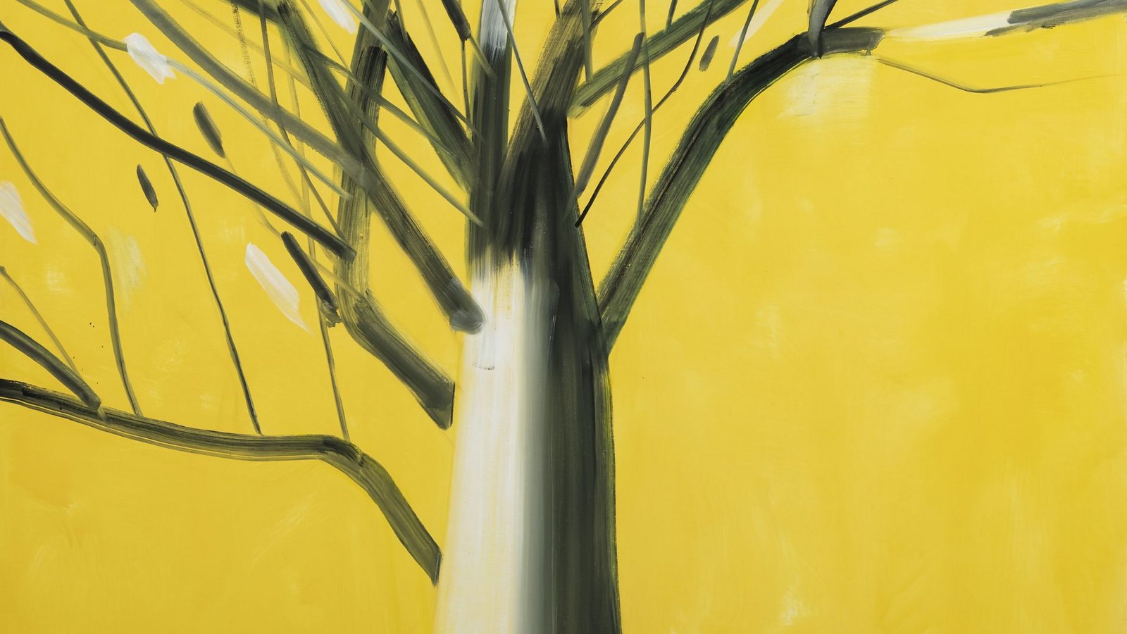 Ausschnitt als „Tree“ von Alex Katz, 2020Foto: Alex Katz