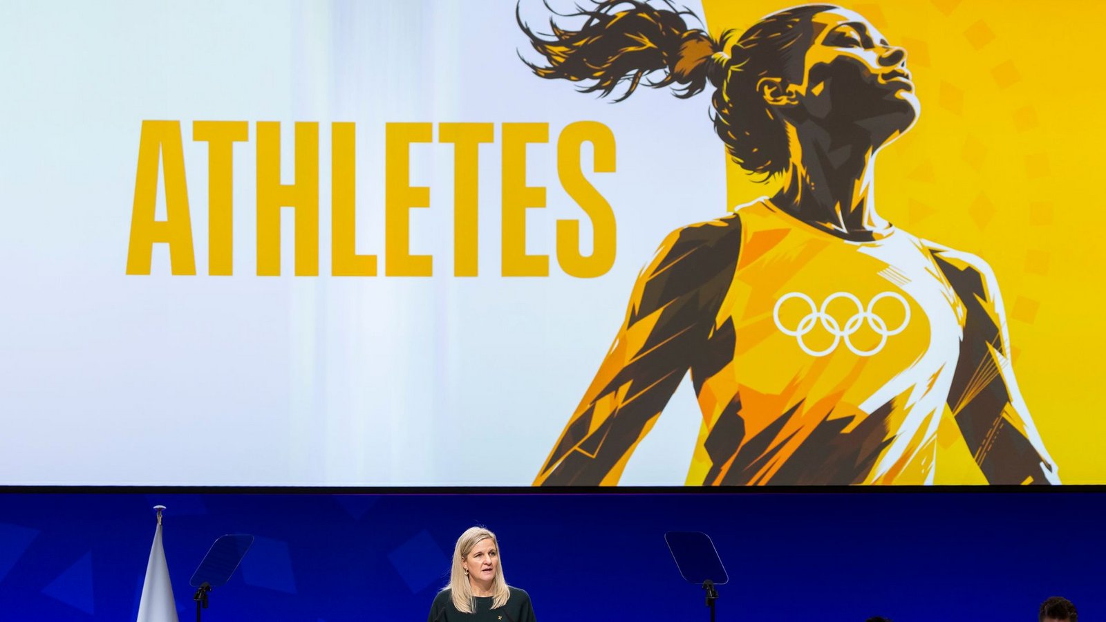 Das IOC von Chefin Kirsty Coventry zahlt Olympia-Teilnehmern künftig einen Zuschuss.Foto: Cyril Zingaro/KEYSTONE/dpa
