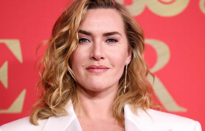 Hauptstellerin und Co-Produzentin Kate Winslet bei der Premiere von „The Regime“ am gestrigen Abend.<span class='image-autor'>Foto: AFP/CHARLY TRIBALLEAU</span>