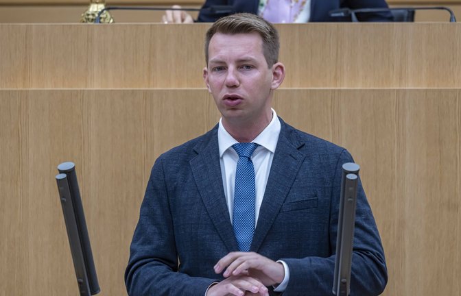Friedrich Haag sitzt seit 2021 für die FDP im Landtag. Doch trotz Listenplatz sechs ist seine Wiederwahl ungewiss.<span class='image-autor'>Foto: /Arnulf Hettrich</span>