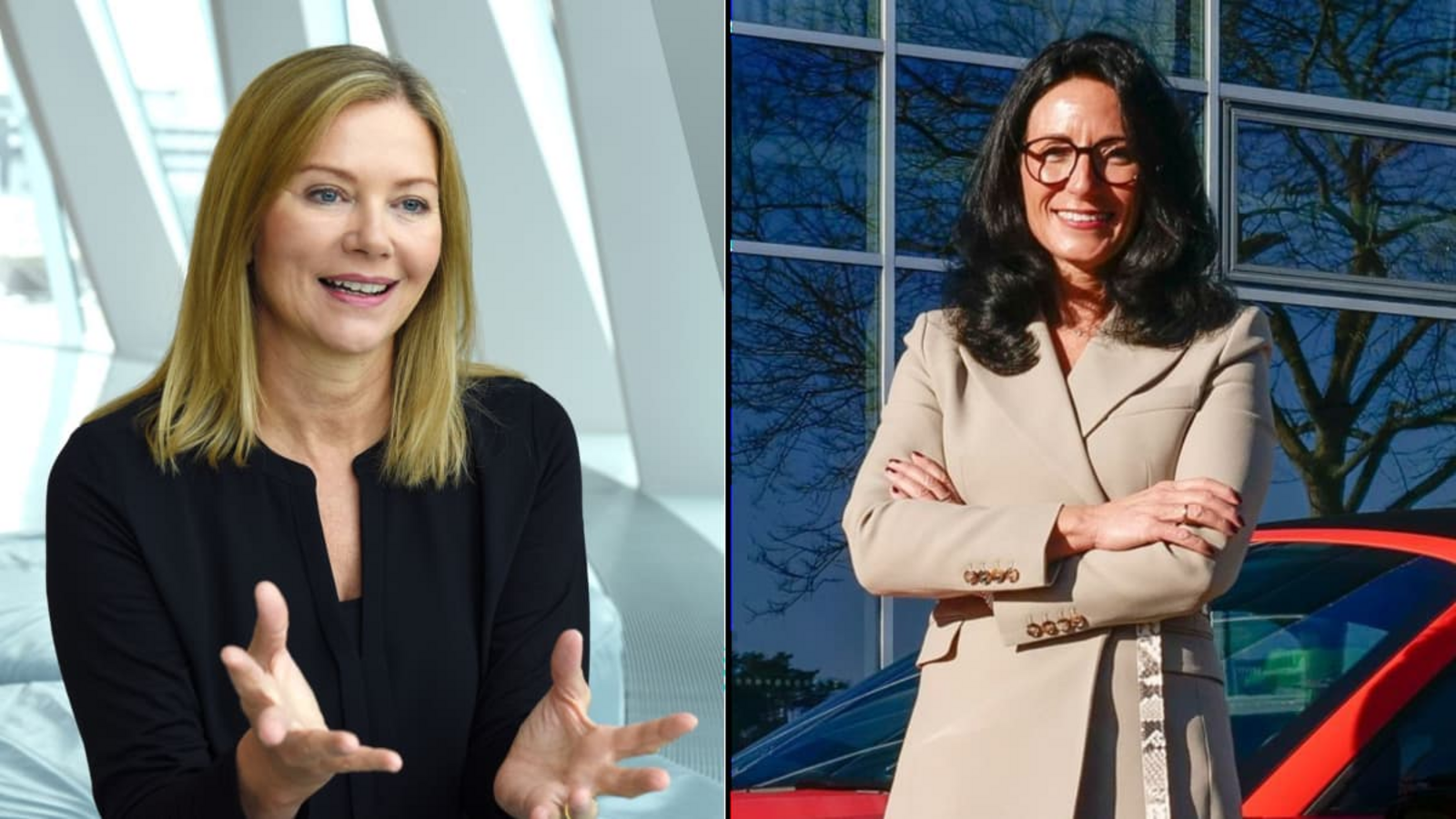 Sabine Kohleisen und Barbara Frenkel (von links) waren im Vorstand von Dax-Unternehmen und beteiligen sich nun an einem Mentoring-Programm für Frauen in der Autoindustrie.Daimler AG/Michael Dannenmann, Simon Granville Sabine Kohleisen und Barbara Frenkel (von links) waren im Vorstand von Dax-Unternehmen und beteiligen sich nun an einem Mentoring-Programm für Frauen in der Autoindustrie.Daimler AG/Michael Dannenmann, Simon Granville