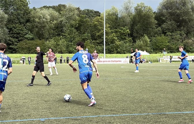 Das Viertelfinal-Derby zwischen dem A-Ligisten TSG Esslingen und dem Bezirksligisten TSV RSK Esslingen gewann die TSG im Vorjahr mit 5:2 nach Elfmeterschießen.<span class='image-autor'>Robin Kern</span>