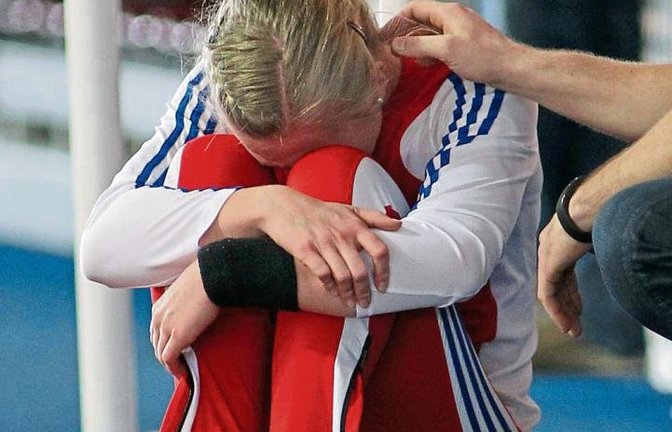 Nach dem Erfolg der Vorwoche brauchte Tamara Schaßberger dieses Mal Trost. Foto: Görlitz