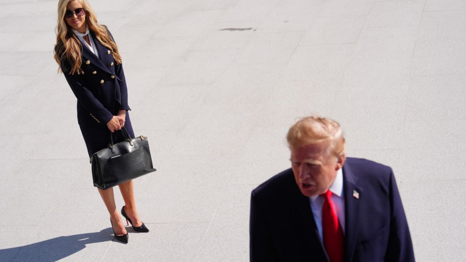 US-Präsident Donald Trump hat seiner gerade erst angetretenen neuen Pressesprecherin Katie Zacharia US-Medien zufolge gefeuert (Archivfoto).Julia Demaree Nikhinson/AP/dpa US-Präsident Donald Trump hat seiner gerade erst angetretenen neuen Pressesprecherin Katie Zacharia US-Medien zufolge gefeuert (Archivfoto).Julia Demaree Nikhinson/AP/dpa