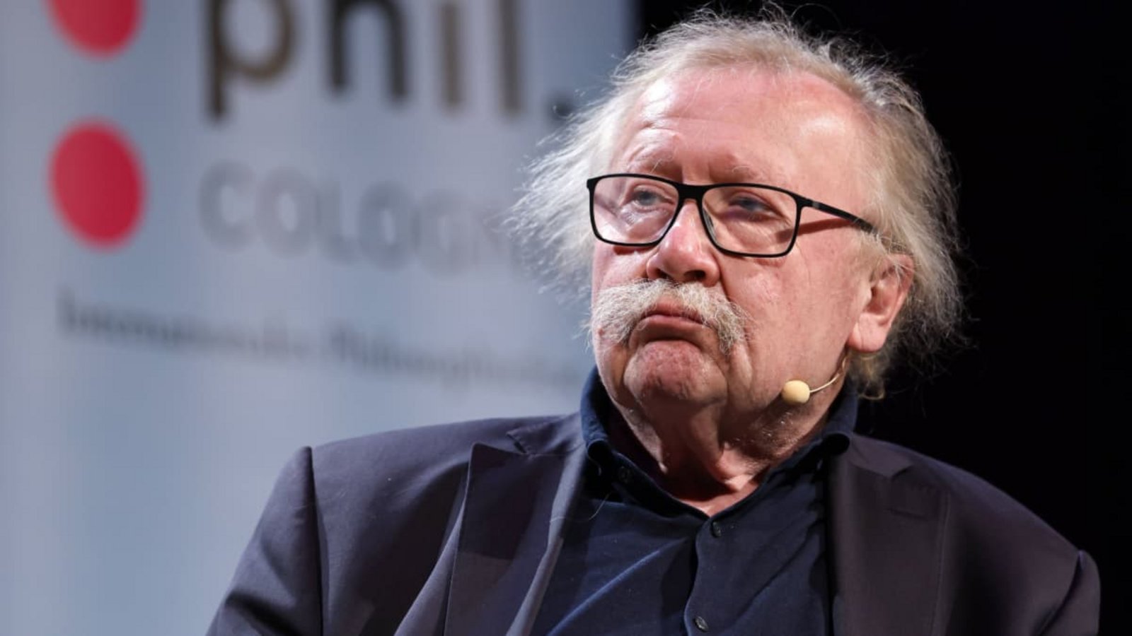 Philosoph Peter Sloterdijk auf der Phil.Cologne 2026 im WDR-Funkhaus am Wallrafplatz in Köln: Der Philosoph geht mit Politikern und Bürgern hart ins Gericht.Imago/Panama Pictures Philosoph Peter Sloterdijk auf der Phil.Cologne 2026 im WDR-Funkhaus am Wallrafplatz in Köln: Der Philosoph geht mit Politikern und Bürgern hart ins Gericht.Imago/Panama Pictures
