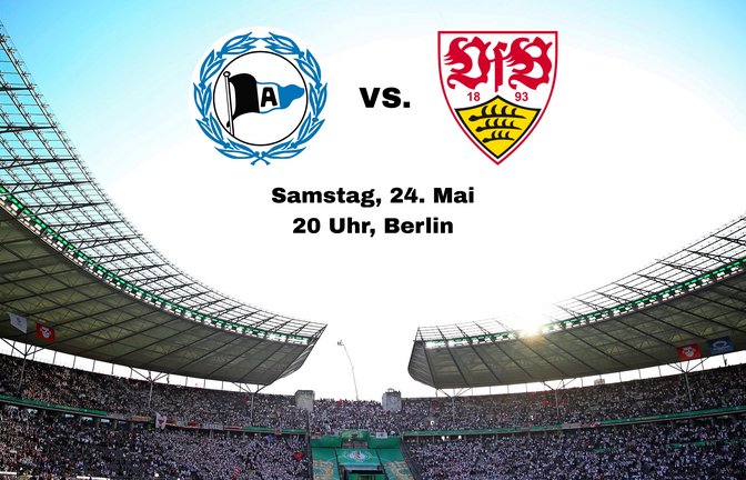 Das Olympiastadion in Berlin wird einmal mehr zum Schauplatz des DFB-Pokal-Finals. Zum letzten Mal stand der VfB Stuttgart im Jahr 2013 im Endspiel und unterlag dem FC Bayern München mit 2:3. <span class='image-autor'>Foto: dpa/Abel</span>