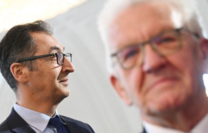 Will Cem Özdemir Winfried Kretschmann beerben?<span class='image-autor'>Foto: dpa/Marijan Murat</span>