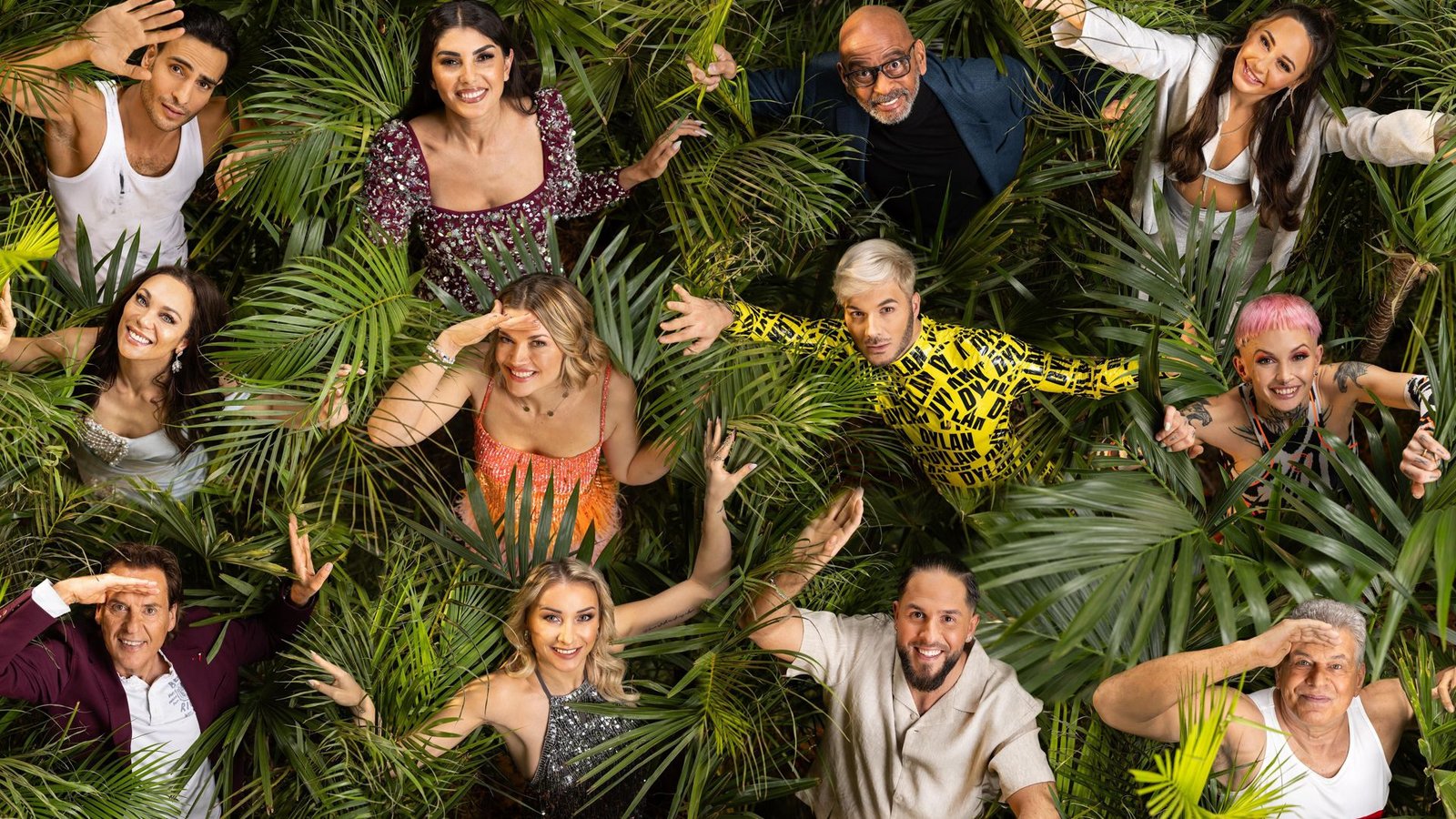Diese zwölf – mehr oder weniger prominente – Persönlichkeiten ziehen in den Dschungel.Foto: RTL/Boris Breuer Diese zwölf – mehr oder weniger prominente – Persönlichkeiten ziehen in den Dschungel.Foto: RTL/Boris Breuer