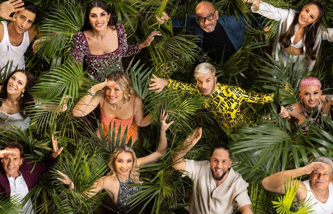 Diese zwölf – mehr oder weniger prominente – Persönlichkeiten ziehen in den Dschungel.<span class='image-autor'>Foto: RTL/Boris Breuer</span>