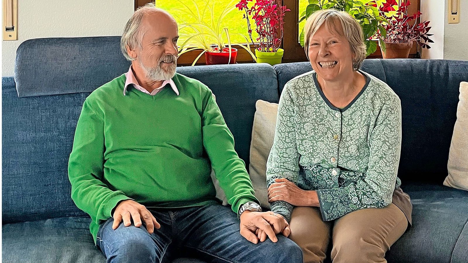 Martin und Annette Keimburg leben mit mit einem anderen Ehepaar zusammen.Foto: Martin Tschepe Martin und Annette Keimburg leben mit mit einem anderen Ehepaar zusammen.Foto: Martin Tschepe