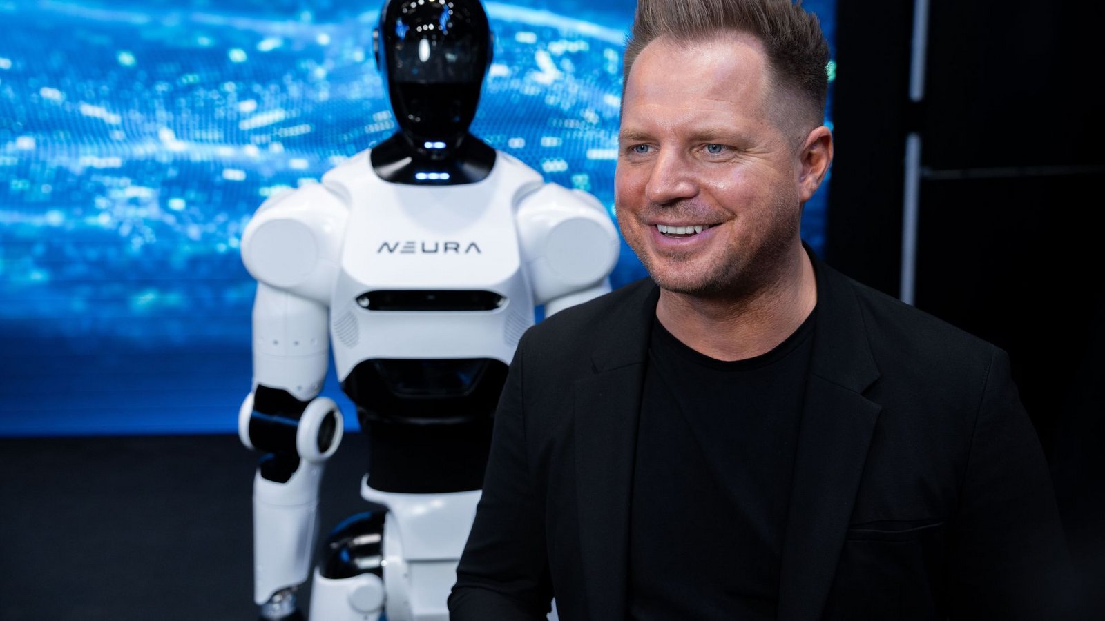 David Reger, Chef von Neura Robotics: Die Robotikfirma hat eine Rekordsumme eingesammelt.Foto: Neura Robotics