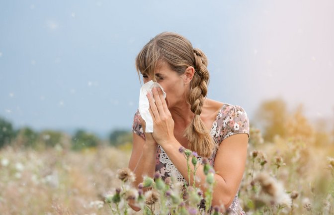 Viele Allergiker haben es in der diesjährigen Pollensaison besonders schwer. (Symbolbild)<span class='image-autor'>Foto: PantherMedia / Kzenon_1</span>