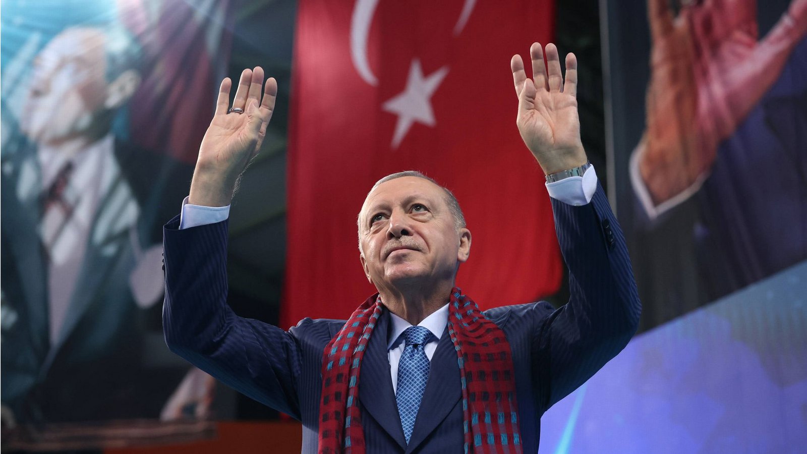 Präsident Erdogan unterdrückt mit harten Gesetzen schon heute Kritik an seiner Amtsführung.Foto: Iiamgo/Anadolu Agency//Murat Kula