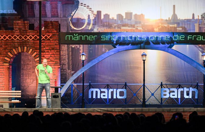 Entertainer Mario Barth füllte am Freitagabend die Schleyerhalle.<span class='image-autor'>Foto: LICHTGUT</span>