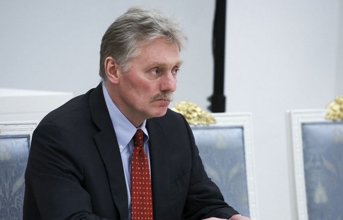 Kreml-Sprecher Dimitri Peskow<span class='image-autor'>Foto: dpa/Vyacheslav Prokofyev</span>