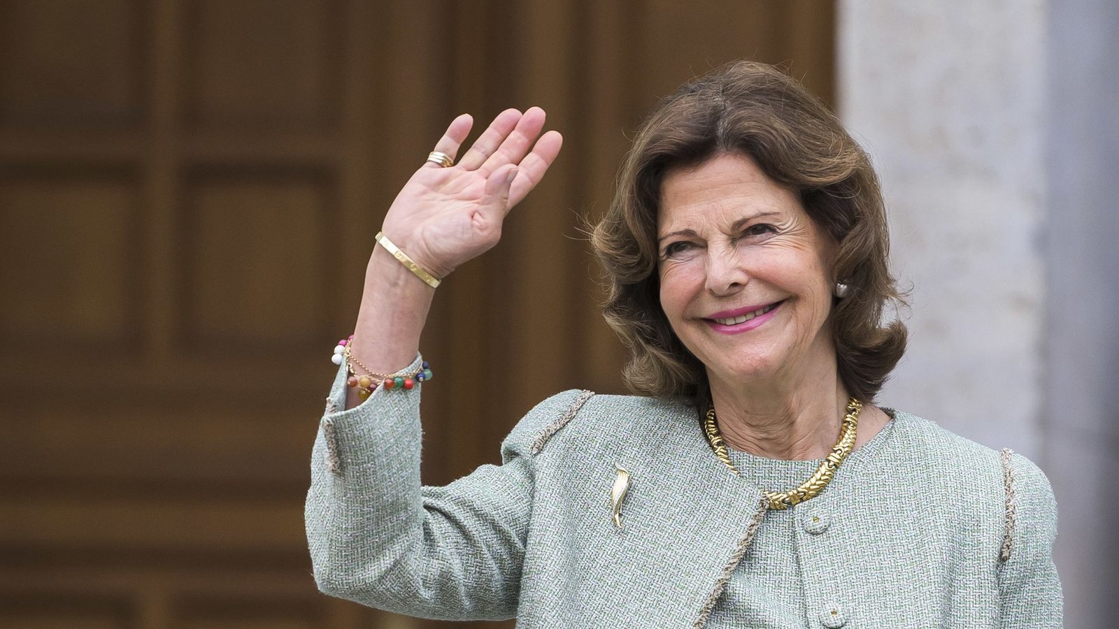 Zuletzt besuchte Königin Silvia im Jahr 2019 ihre Heimatstadt.Foto: dpa/Silas Stein Zuletzt besuchte Königin Silvia im Jahr 2019 ihre Heimatstadt.Foto: dpa/Silas Stein