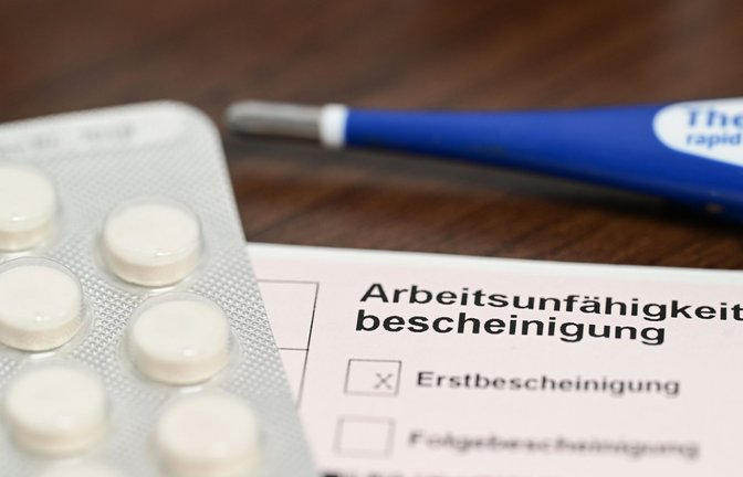 2022 waren viele Versicherten der „Barmer“ krankgeschrieben. (Symbolfoto)<span class='image-autor'>Foto: dpa/Bernd Weißbrod</span>