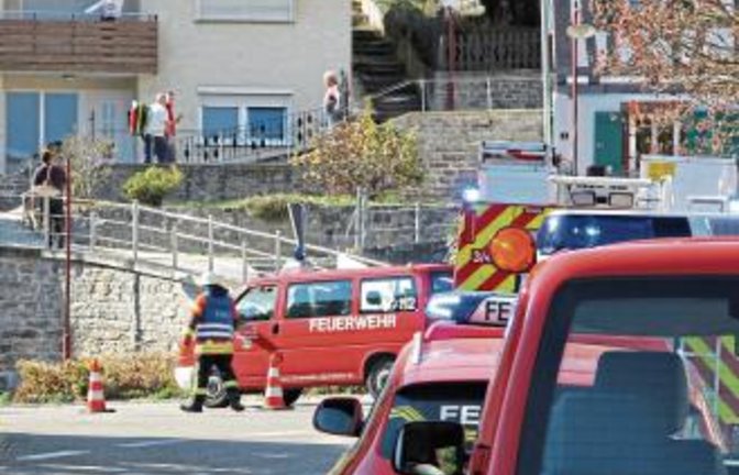 Einsatz in Iptingen. Foto: Küppers