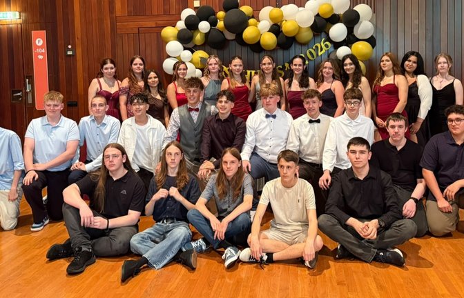 Die zehnte Klasse der Schule am Stromberg. <span class='image-autor'>Foto: p</span>
