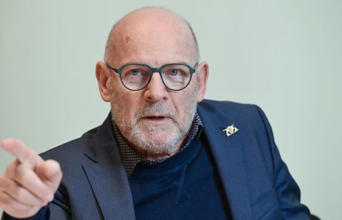 Der frühere Landesverkehrsminister Winfried Hermann (Grüne) hält der Autoindustrie, aber auch der Politik vor, reichlich planlos zu handeln.<span class='image-autor'>dpa</span>