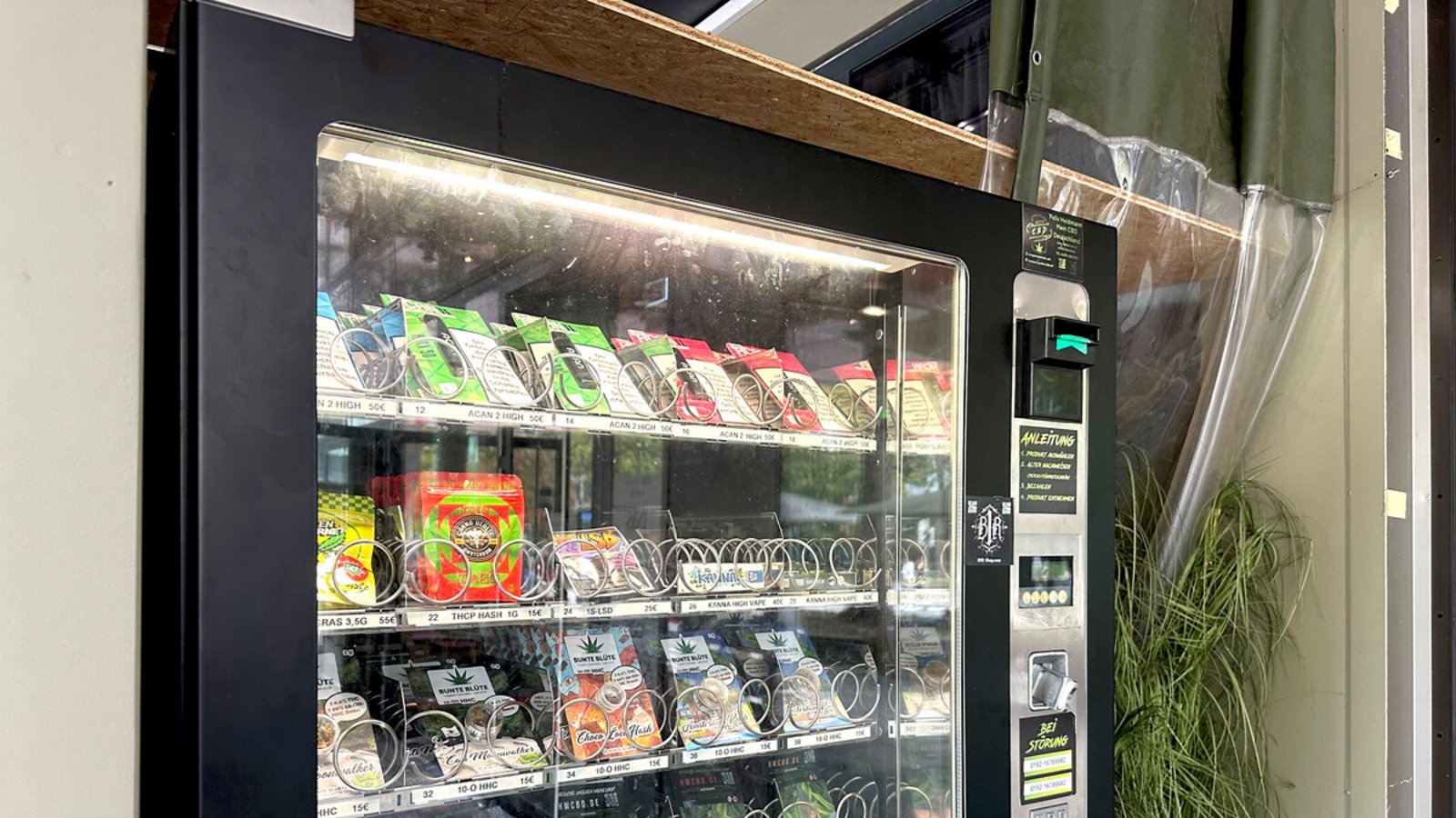 Einer der Automaten in Stuttgart.Foto: Lea Krug