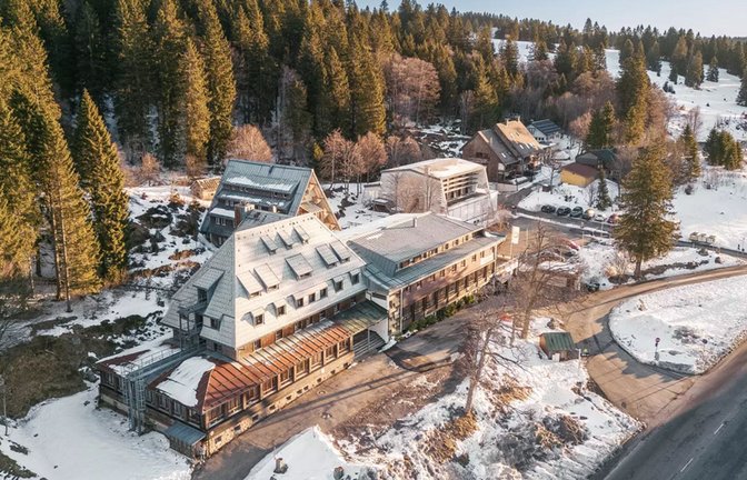 Schneesicher ist die Winter rund um das Haus am Feldberg schon lange nicht mehr.<span class='image-autor'>Foto: DJH Baden-Württemberg</span>