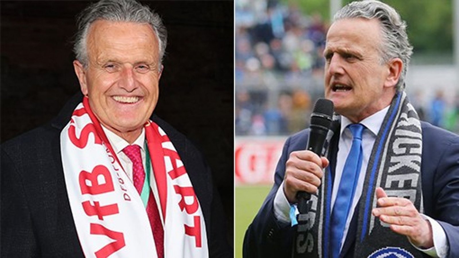 Stuttgarts Oberbürgermeister Frank Nopper drückt VfB und Kickers die Daumen.Foto: Baumann