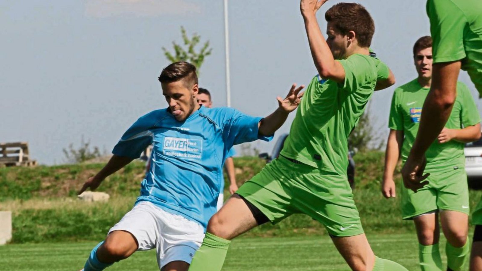 Nikola Ristomanov (links) und den TSV Nussdorf erwartet am Sonntag ein heißes Spiel in Kleinglattbach. Foto: Nachreiner Nikola Ristomanov (links) und den TSV Nussdorf erwartet am Sonntag ein heißes Spiel in Kleinglattbach. Foto: Nachreiner