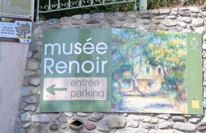 Die Anfang September aus dem Renoir-Museum im südfranzösischen Cagnes-sur-Mer gestohlenen Gemälde sind wieder aufgetaucht (Archivfoto).<span class='image-autor'>Philippe Magoni/AP/dpa</span>